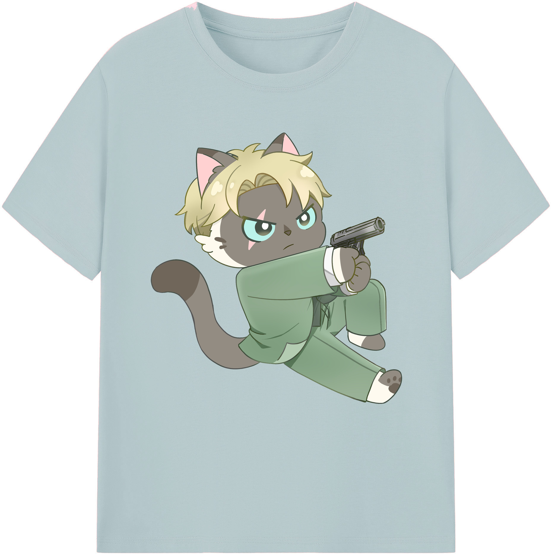 （画像用） SPY×FAMILY间谍家家酒 綿100％半袖Tシャツ（フロントプリント）